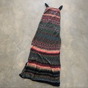 Free People 🖤Midnight Flowers Maxi Dress